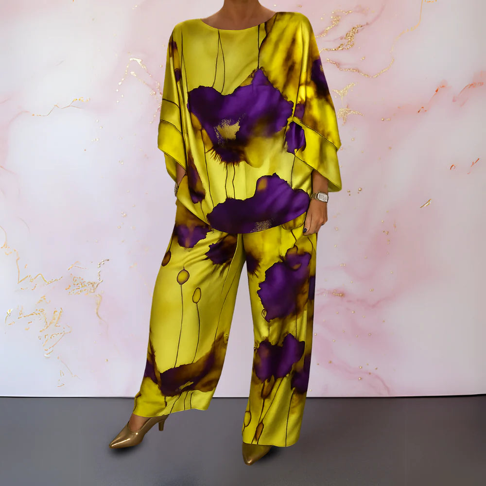 Sofia | Satin Two-Piece Set