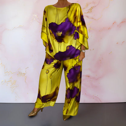Sofia | Satin Two-Piece Set
