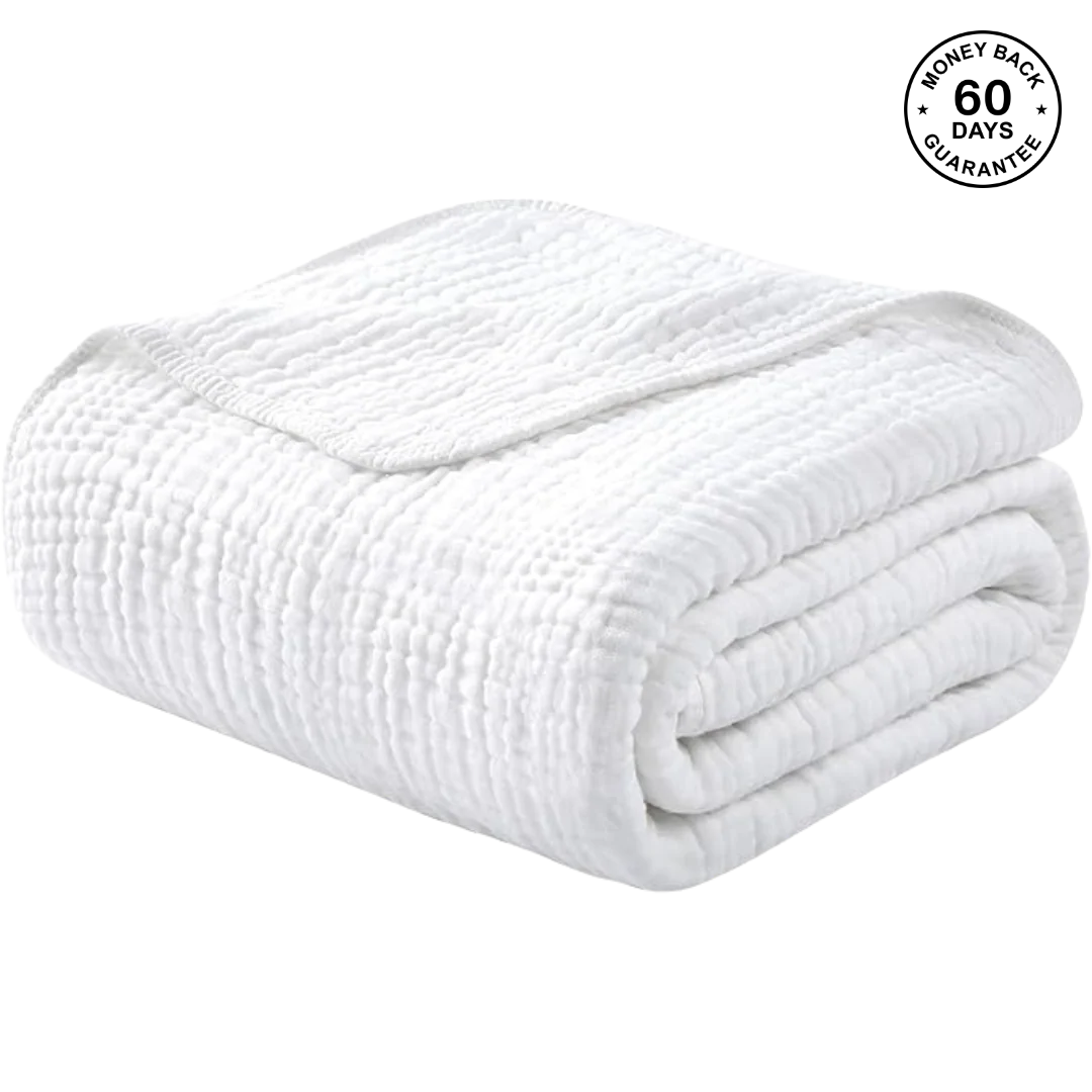 EverSoft™ – 100% Muslin Cotton Blanket